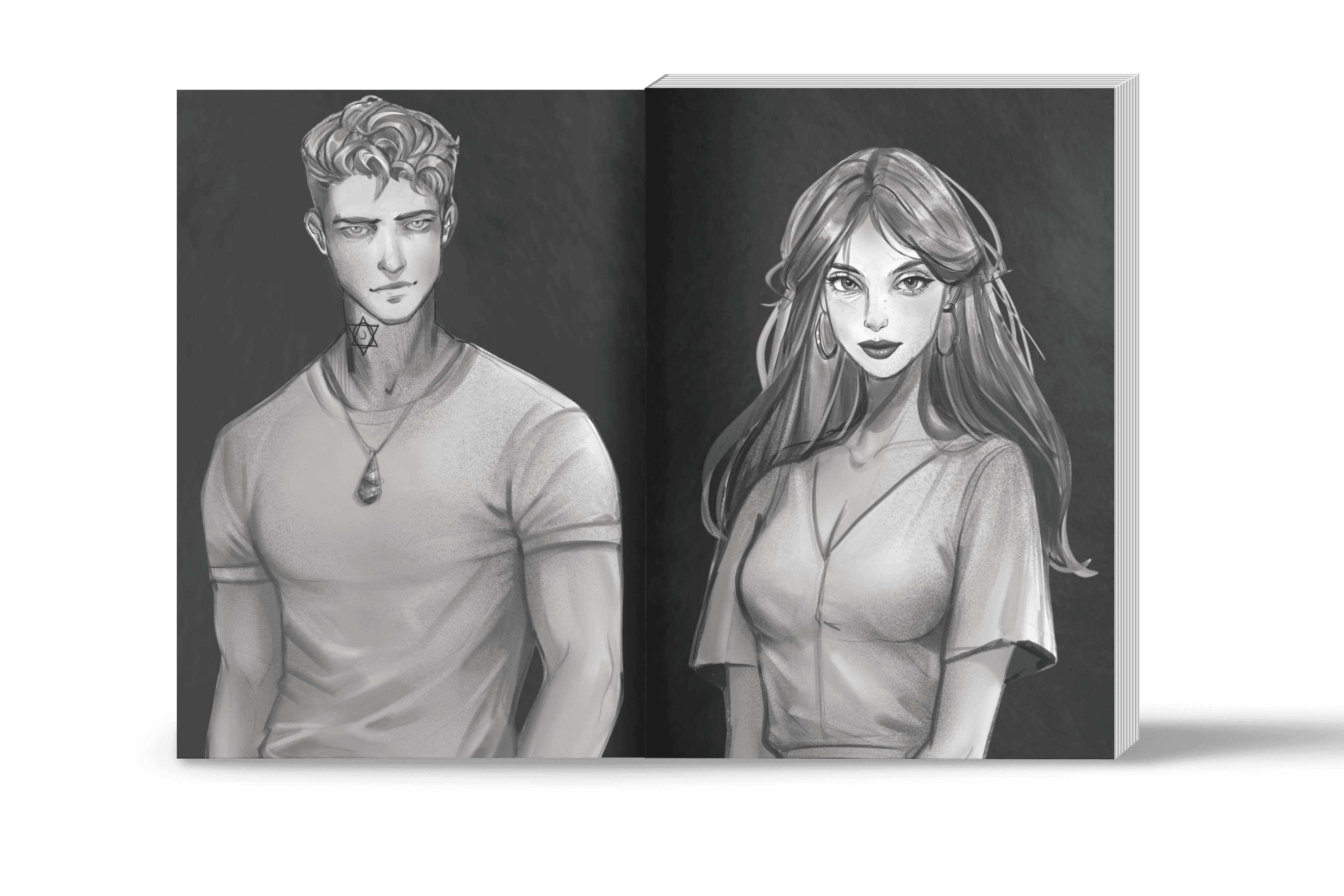 Prince of Noctis Paperback Edition interior spread